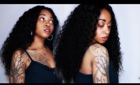 Pre Plucked Deep Wave  Frontal Update | LuvMe Hair