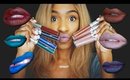 Colourpop Ultra Matte Lip Swatches! | VICKYLOGAN
