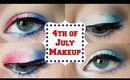 2 BOLD 4th Of July Makeup Looks