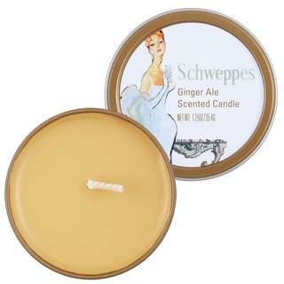 on10 Schweppes Ginger AleTravel Candle