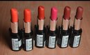 L'oreal Infallible Le Rouge Lipsticks Review + Swatches - 6 Shades