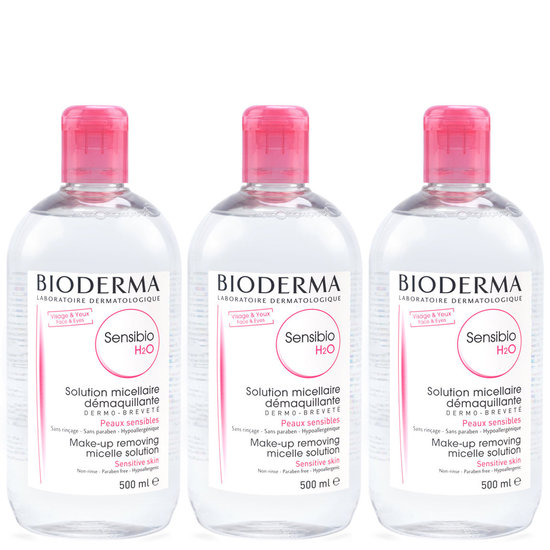 Bioderma Sensibio H2O 500 ml Trio | Beautylish