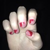 My candy cane nails little late tho lol