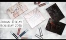 Urban Decay Holiday 2016 Collection and Swatches | Cruelty Free Beauty | Phyrra