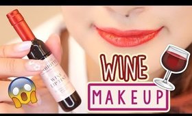 Try On: WINE MAKEUP?! 🍷Makeup from KOREA🇰🇷 | Chateau Labiotte