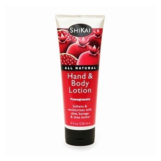shikai Natural Hand & Body Lotion - Pomegranate