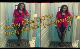 ►►Curvy Diva OOTN | Party Animal (Leopard Body Con)