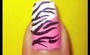 Wild girl-nail art tutorial.... :-)