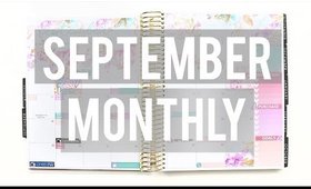 SEPTEMBER MONTHLY PLAN WITH ME