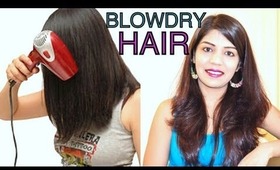 Hair Blow Drying:How To Blow Dry Hair Straight Add Volume and Bounce SuperPrincessjo