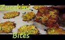 Zucchini Cheesy Crispy Bites