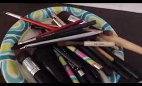 How to Clean your Makeup Brushes