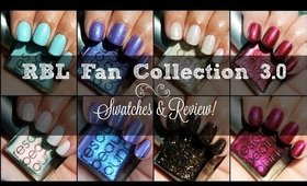 Rescue Beauty Lounge Fan Collection 3.0 | Swatches & Reviews