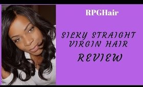 RPGHair Silky Straight Review and how to wrap a wig!