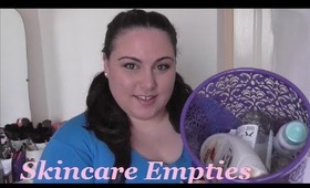 Skincare Empties
