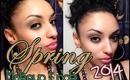Spring Trend 2014 Camel & Forest Green Neutral Makeup Tutorial
