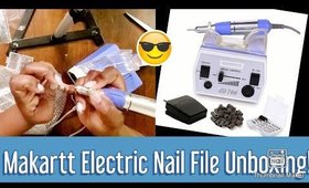 Unboxing Makartt Electric Nail File JD700