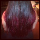 Red Ombre Effect