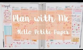 Chatty Plan With Me | Hello Petite Paper Erin Condren Vertical