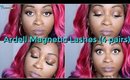 COMPARING 4 PAIRS OF ARDELL MAGNETIC LASHES ☆ MAGNETIC LASH TRY -ON HAUL | SamoreloveTV