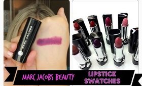 ★MARC JACOBS LE MARC LIP CREMES + LIP SHEERS | SWATCHES★