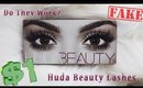 Do They Work? $1 Huda Beauty Lashes Review + Demo