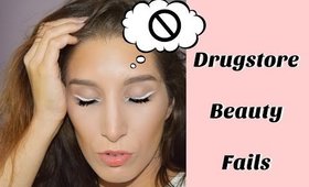 Drugstore Makeup FAILS & DISAPPOINTMENTS