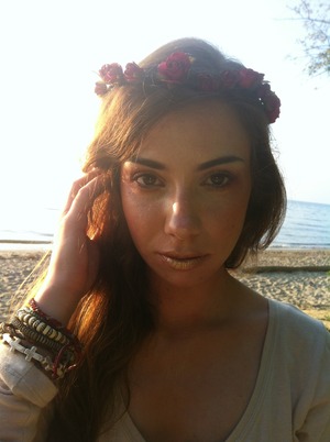 Wonderful look reminded me of a fairy or mermaid....