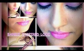 Wearable barbie inspired makeup look