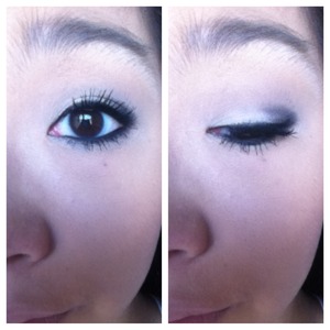 A pretty and neutral makeup look. I used physicians formula eyeshadow quad in canyon classics.
