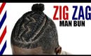 Man Bun Braid Styles► Zig Zag Cornrows