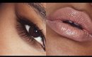 A Celebrity Makeup Artist Approach To Smudged Eyeliner & Nude Lip