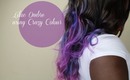 Lilac/Purple Ombre Hair dye using welovehairx.com
