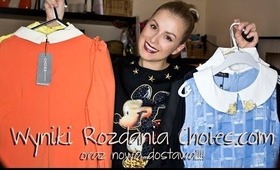 **Wyniki Rozdania Choies.com -  HAUL - nowa dostawa ciuszków**