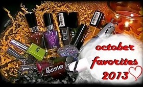 October 2013 Favorite Nail Polishes