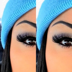 Blue eyeshadows :) 