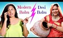 Desi Bahu vs Modern Bahu .. | #Roleplay #Sketch #ShrutiArjunAnand