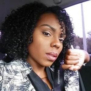 Wash and go using Cantu Coconut Curling Cream