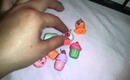 Deco sweets polymer clay charms beginner