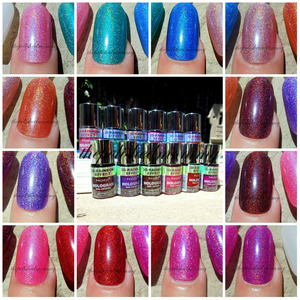 check out lots more pics and comparisons on the blog>>http://www.thepolishedmommy.com/2013/06/nabi-hologram-collection.html