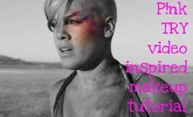 P!nk TRY Video Makeup Tutorial