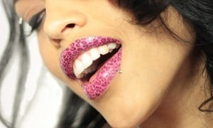 Awesome lip tattoos! A total want!