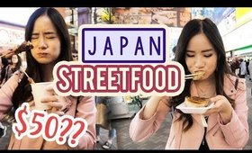 Trying JAPANESE Street Food | I ❤️ Osaka