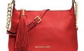 What's in my "Going Out" Bag?! ( Michael Kors Small Weston Pebbled Messenger Bag)