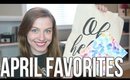 April Favorites | Makeup, Planning, and Home Goods
