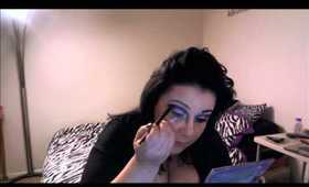 Urban Decay Dramatic Butterfly/Fairy Eye Makeup Tutorial Part 1