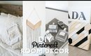 DIY Pinterest Inspired Room Decor! Minimal & Easy!