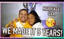 MARRIAGE Q&A (Year 5) How We Keep It Spicy, Dealing With In Laws + How We've Changed!