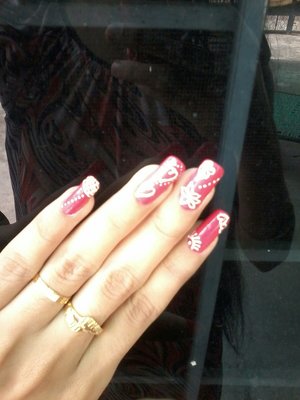 my office style nails..