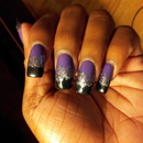 Birthday Nails... Bye Bye Acrylics All Natural :)